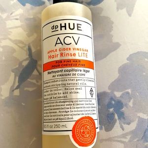Apple cider vinegar hair rinse lite